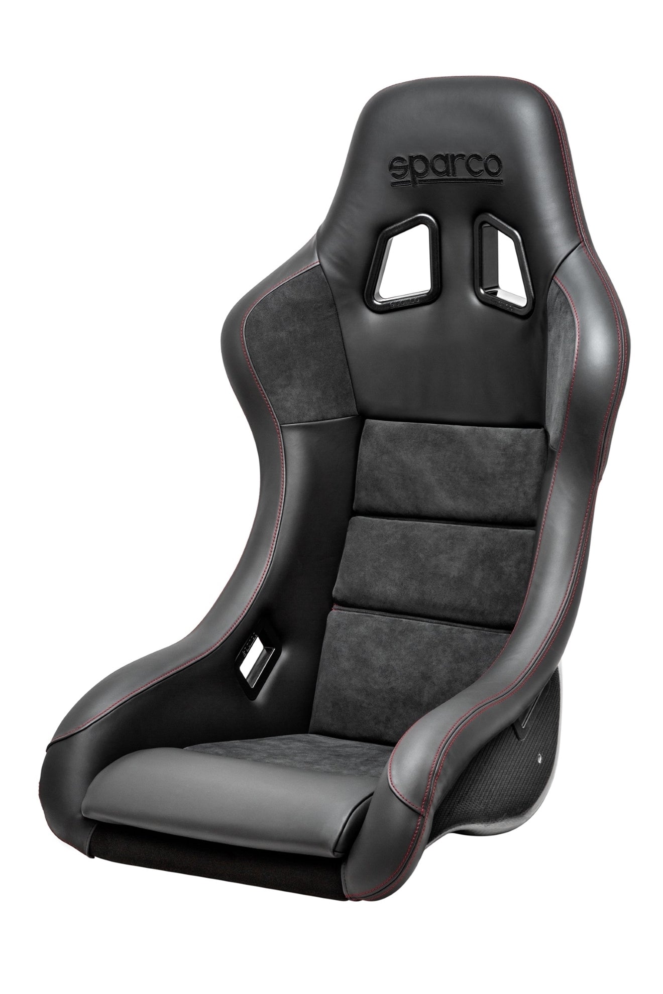 Sparco QRT-C Performance Carbon Black With Red Stitch Seat