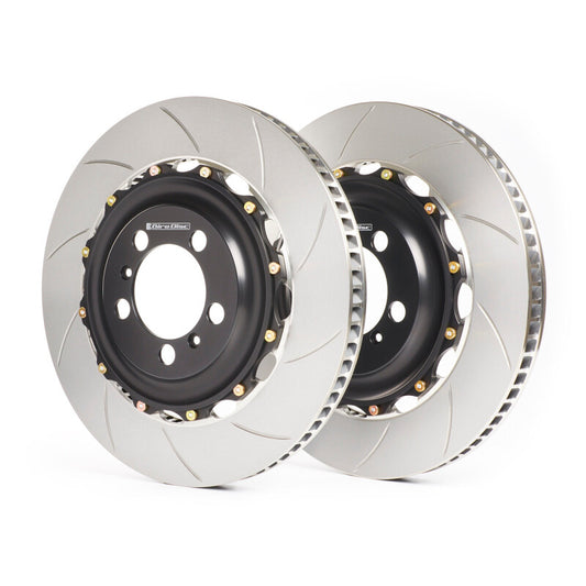 GiroDisc Audi C7 S6/S7/RS6/RS7 356x22mm Rear 2-Piece Slotted Rotors
